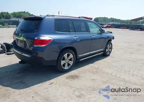 2012 Toyota Highlander Limited V6 z USA, uszkodzony, nr VIN 5TDYK3EH8CS062292